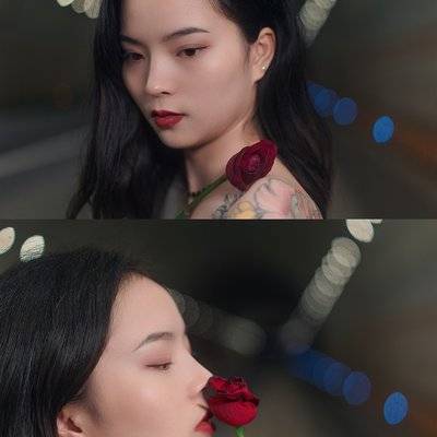 情绪模特
