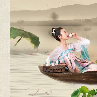 汉服模特