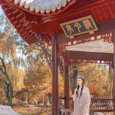 汉服模特