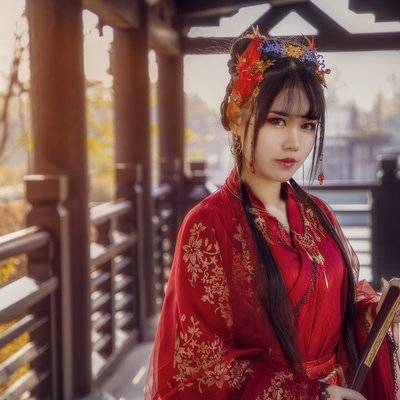 汉服模特