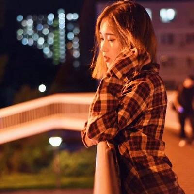 黑白模特