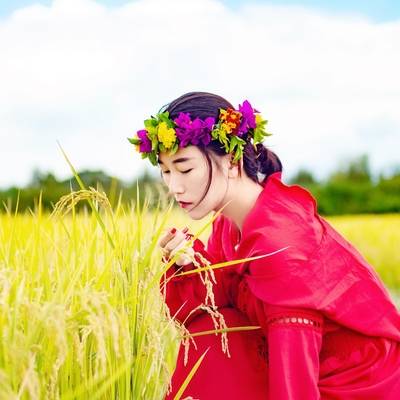 森系模特