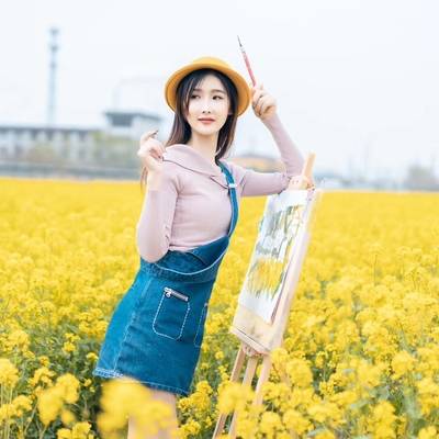 森系模特