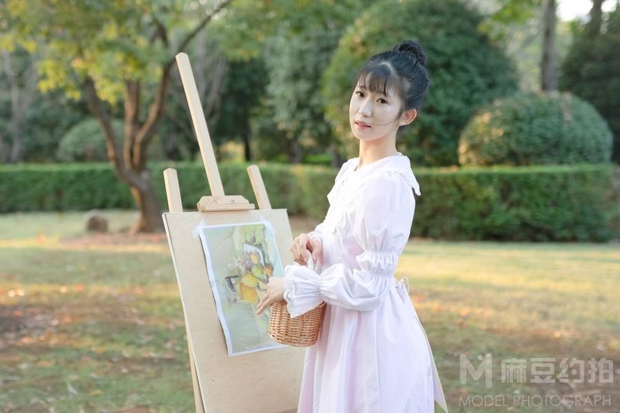 森系模特
