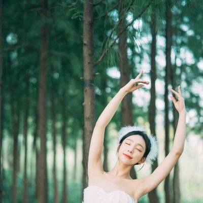 森系模特