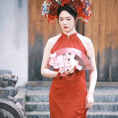 旗袍模特