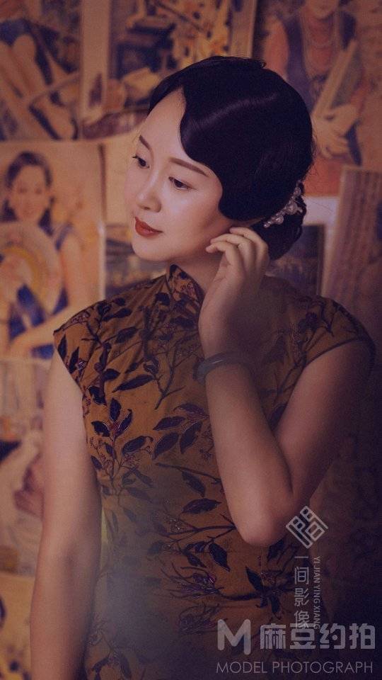 旗袍模特