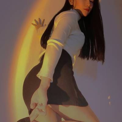 森系模特