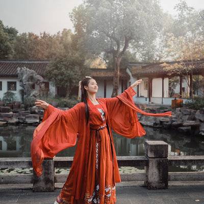 汉服模特