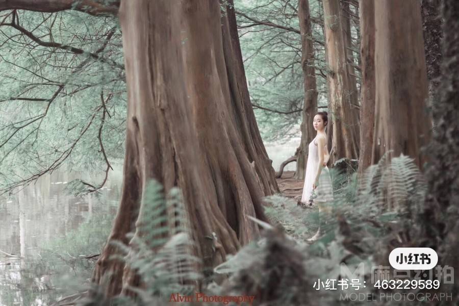 森系模特