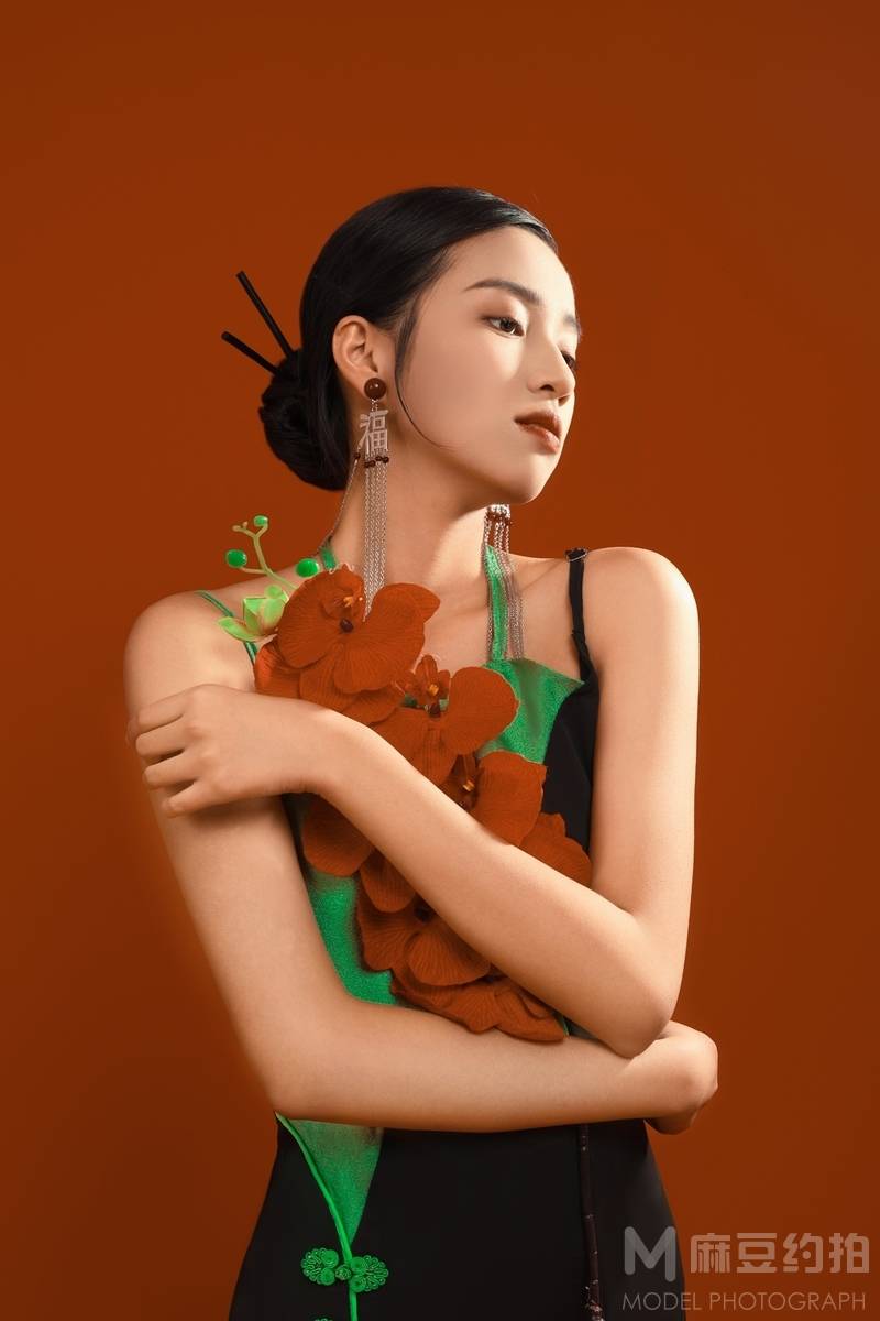 旗袍模特