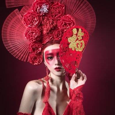妆容模特