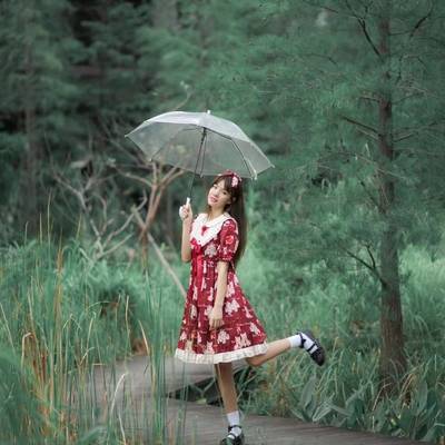汉服模特