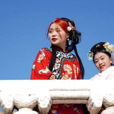 汉服模特
