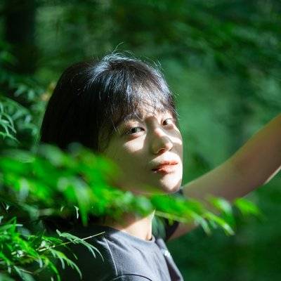 黑白模特