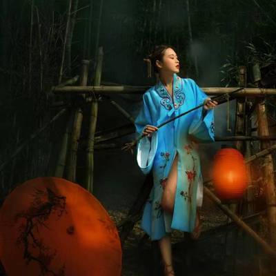 汉服模特