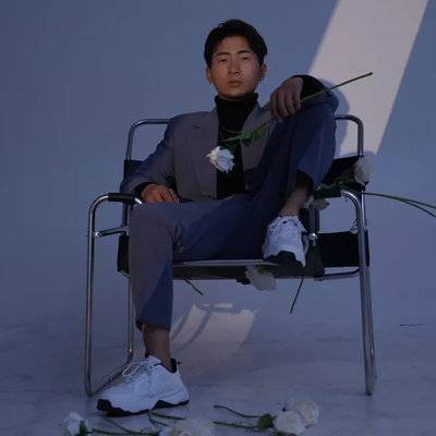 黑白模特