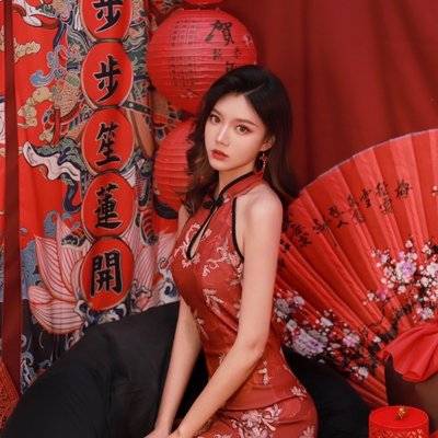 旗袍模特