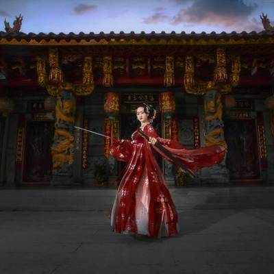 汉服模特