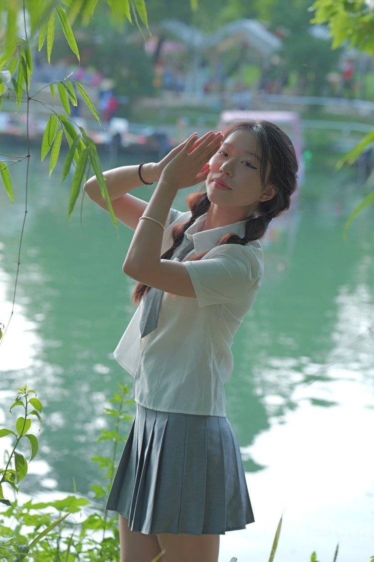 森系模特