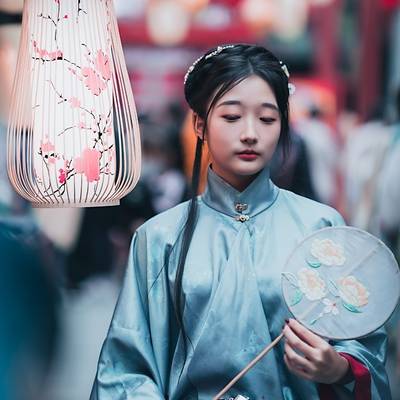 汉服模特