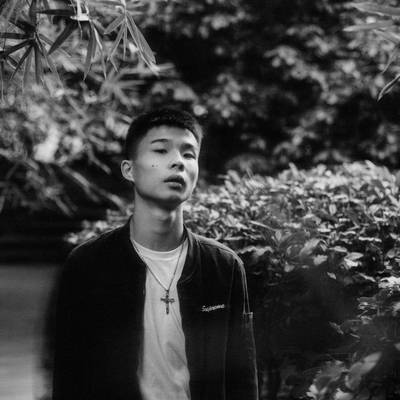 黑白模特
