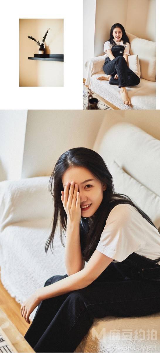 黑白模特