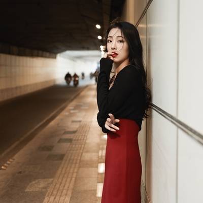 商务模特