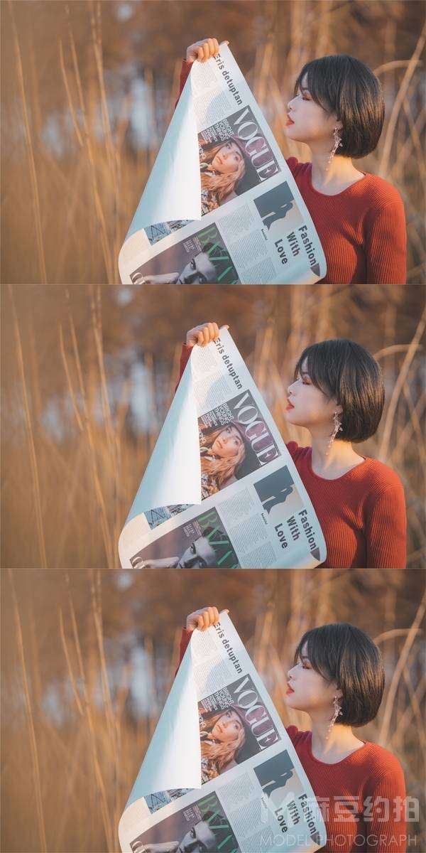 情绪模特