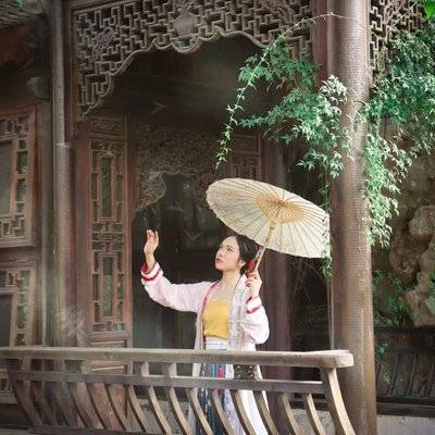汉服模特