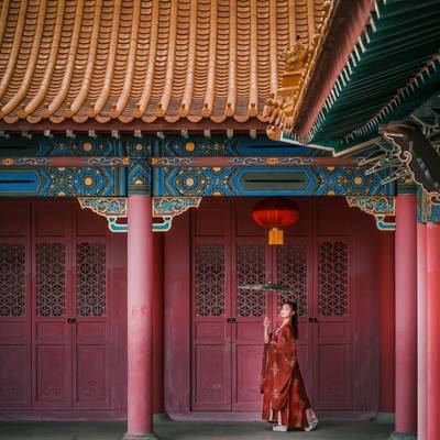 汉服模特