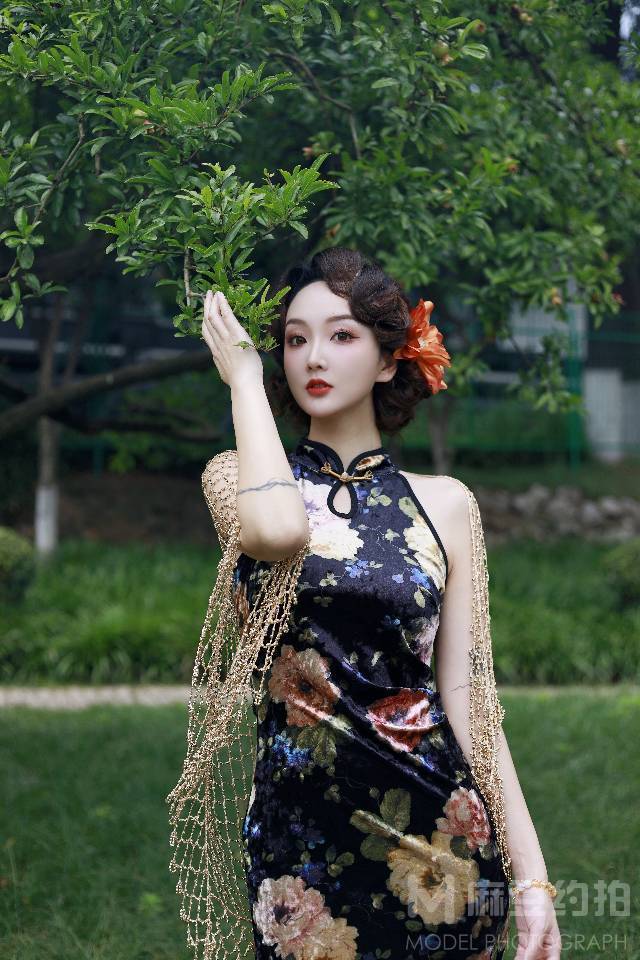 旗袍模特