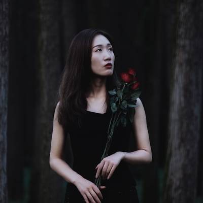 森系模特