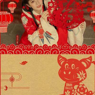 汉服模特