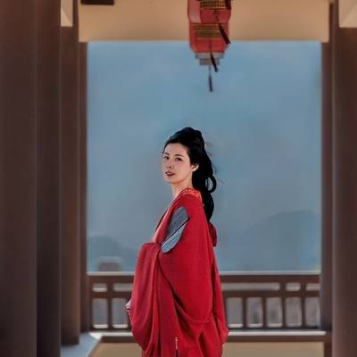 汉服模特