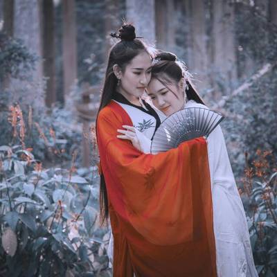 汉服模特