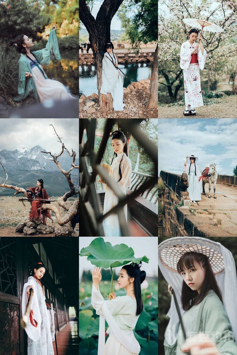 汉服模特