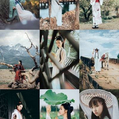 汉服模特