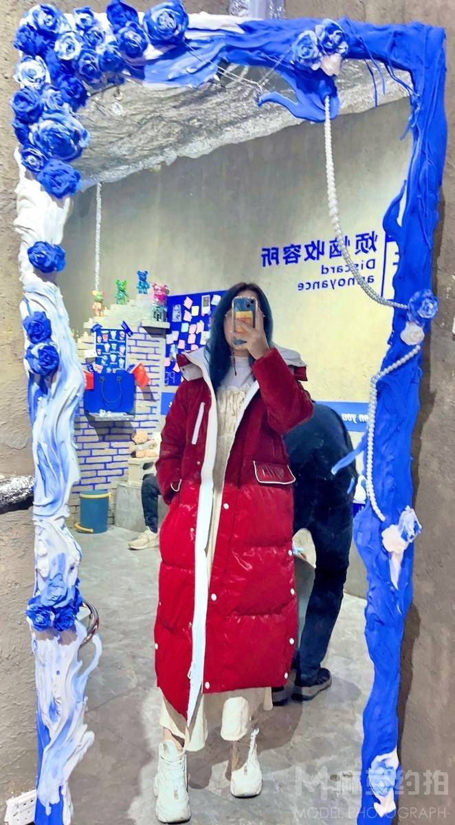 黑白模特