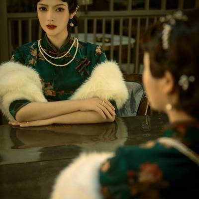 旗袍模特