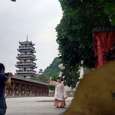 汉服模特