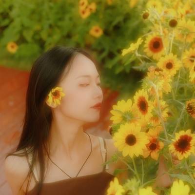 森系模特