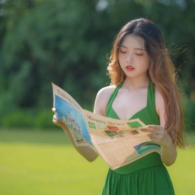 森系模特