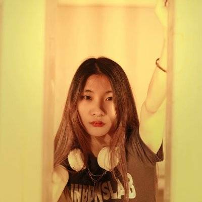 黑白模特