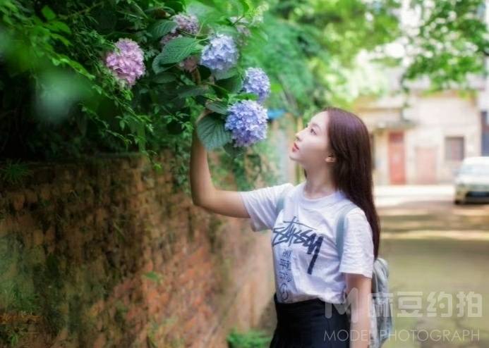 森系模特