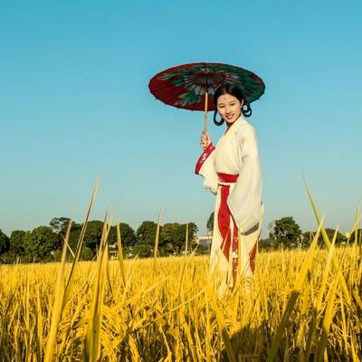 汉服模特