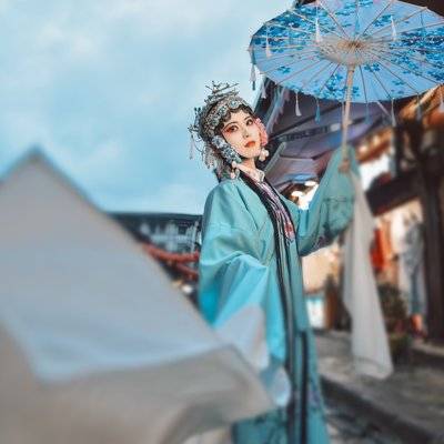 汉服模特