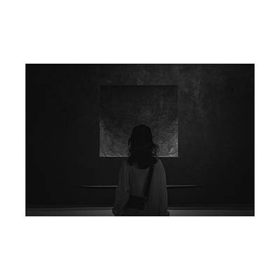 黑白模特