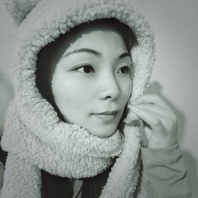 黑白模特