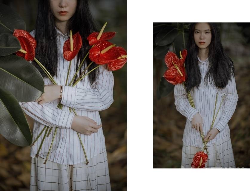 森系模特